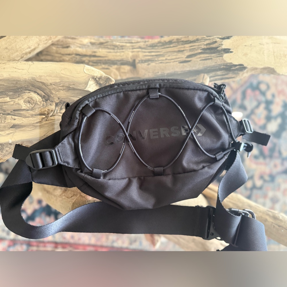 Converse Black Belt Bag